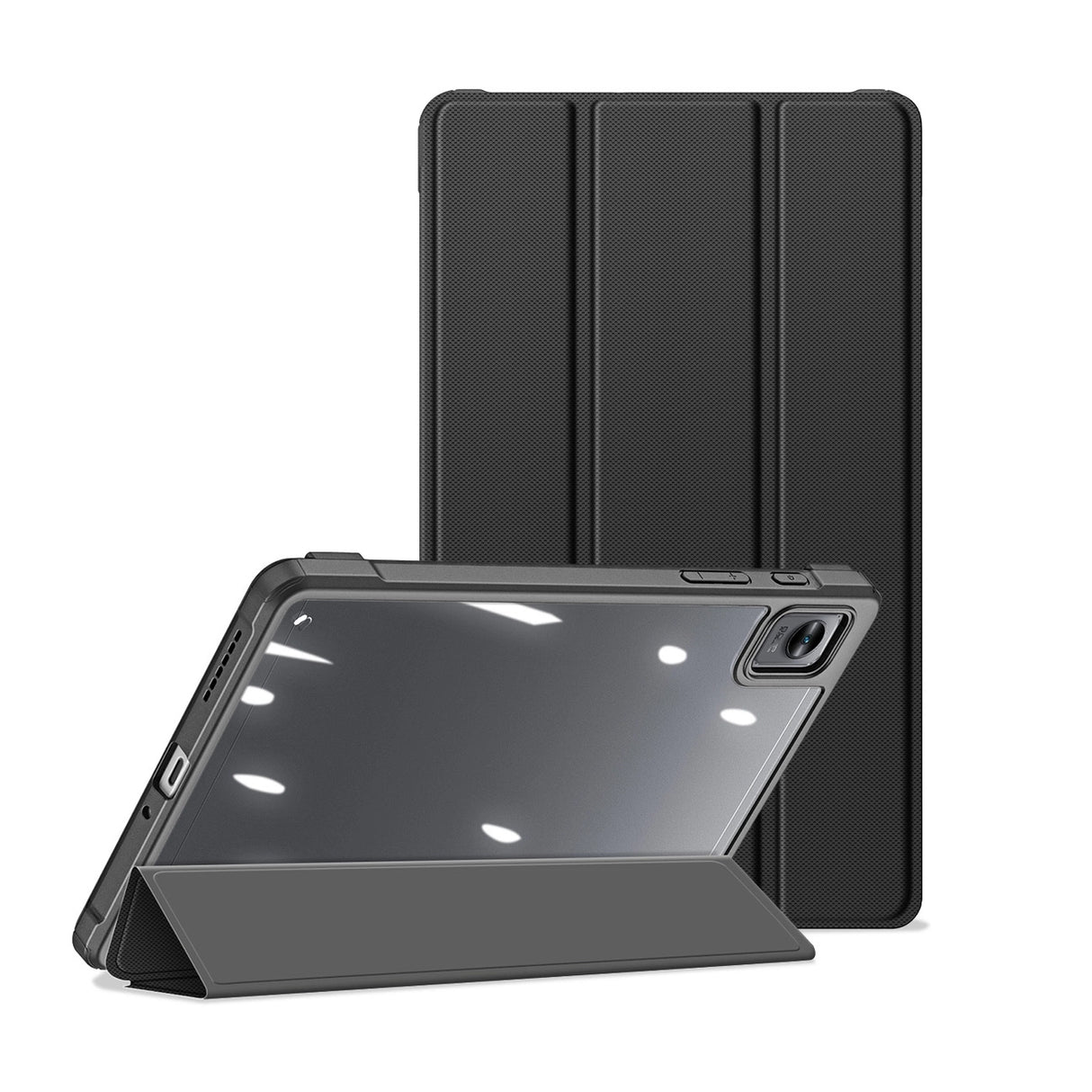 Dux Ducis Toby Armored Flip Smart Case til Realme Pad Mini sort