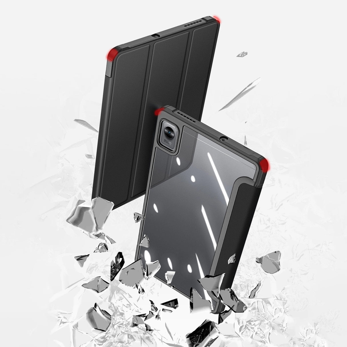 Dux Ducis Toby Armored Flip Smart Case til Realme Pad Mini sort