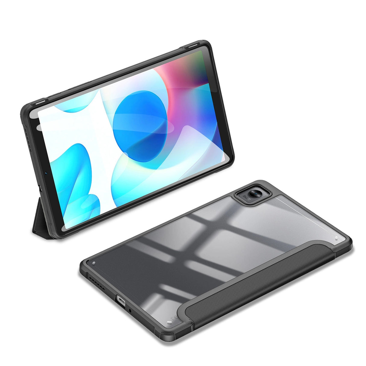 Dux Ducis Toby Armored Flip Smart Case til Realme Pad Mini sort