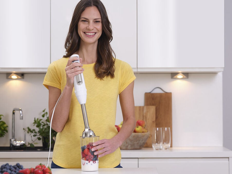 Braun MultiQuick 7 MQ7020 WH 0,6 L Nedsænkning blender 1000 W Hvid