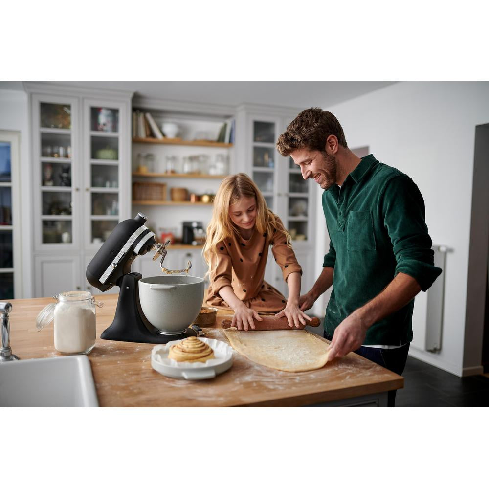 KitchenAid Artisan Premium 5KSM185PSEBK Køkkenmaskine 4.8liter Sort støbejern