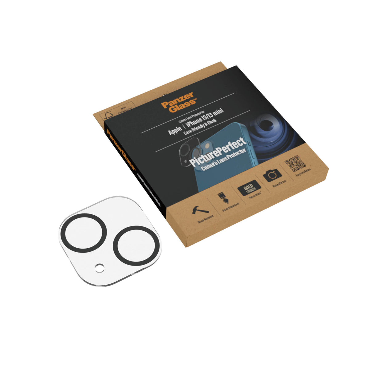 PanzerGlass ® PicturePerfect Kameralinsebeskytter iPhone 13 | Mini
