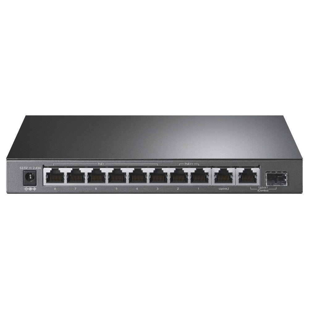 TP-Link TL-SG1210PP netværksswitch Ikke administreret Gigabit Ethernet (10/100/1000) Strøm over Ethernet (PoE) Sort