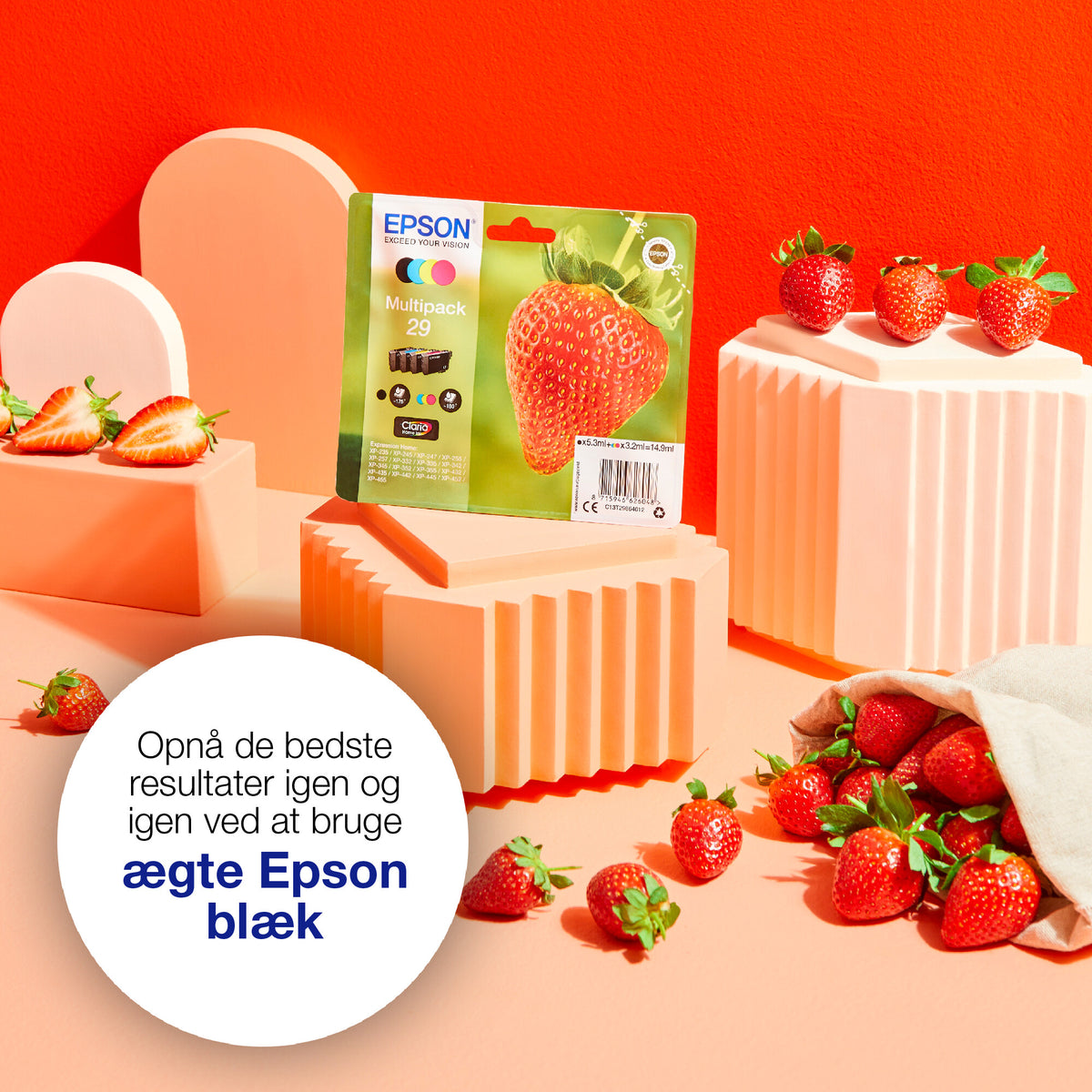 Epson Strawberry Multipack 4-colours 29XL Claria Home Ink