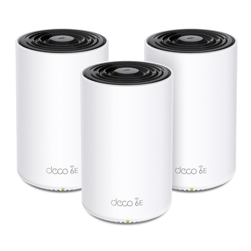 TP-LINK Deco XE75 AXE5400 Whole Home Mesh Wi-Fi 6E System 3x