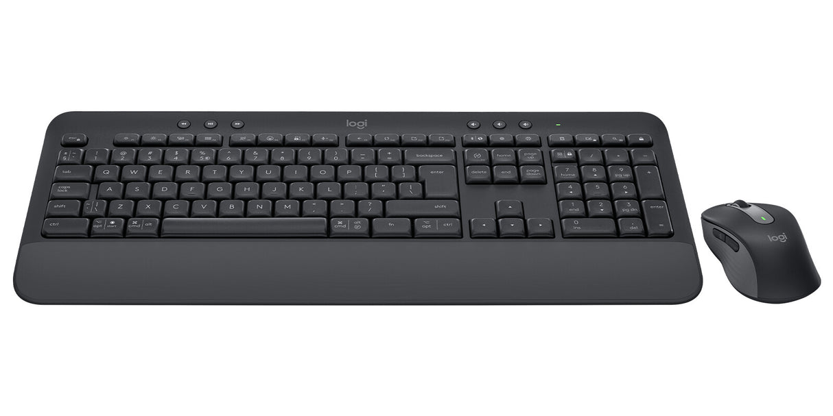 Logitech Signature MK650 Combo for Business tastatur Mus inkluderet Kontor Bluetooth QWERTY US International Grafit