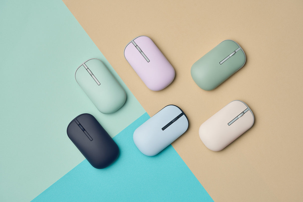 ASUS Marshmallow Mouse MD100 mus Kontor Ambidextrous RF trådløs + Bluetooth Optisk 1600 dpi