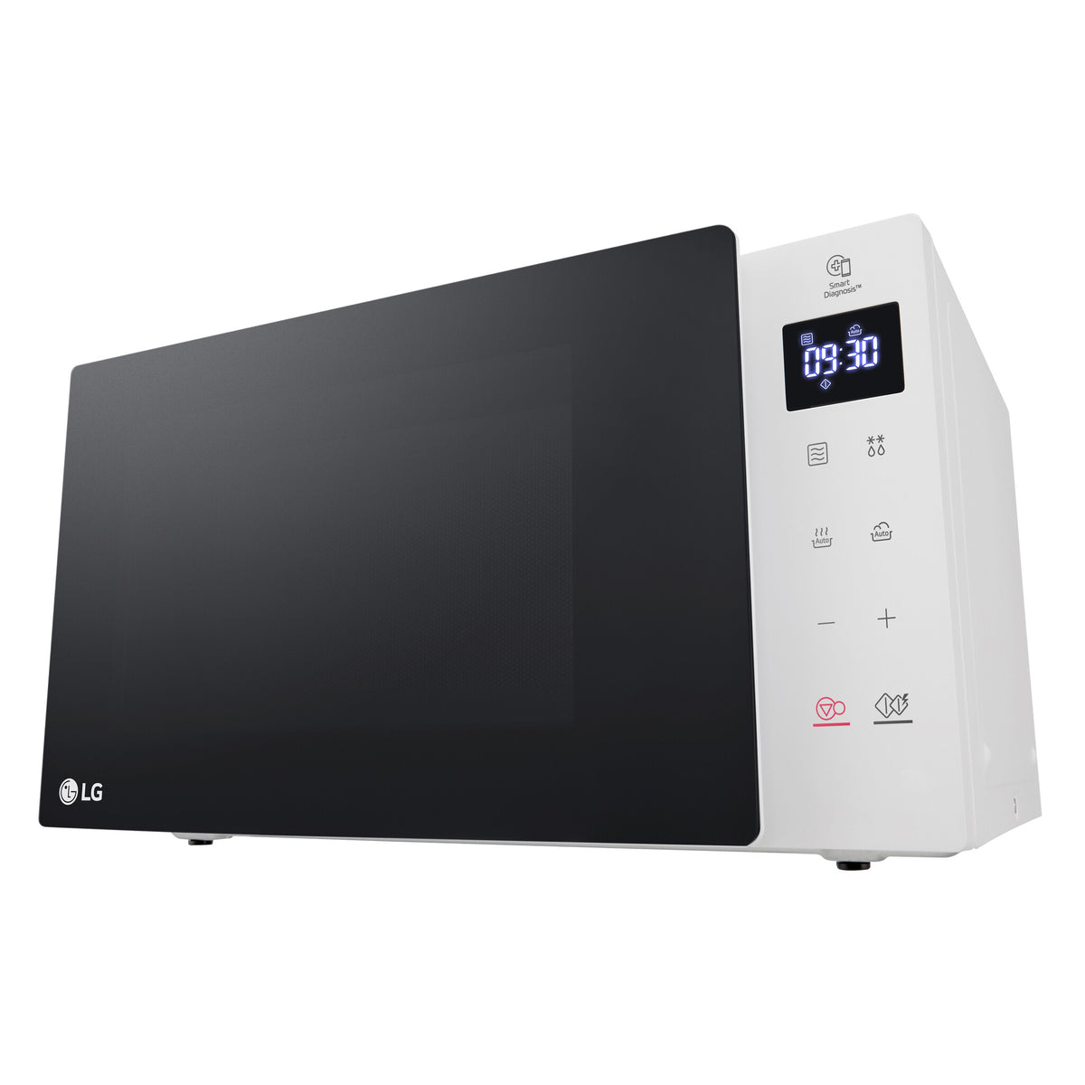 LG MS2032GASW mikrobølgeovn Hvid Solo mikroovn Bordplade 20 L 700 W