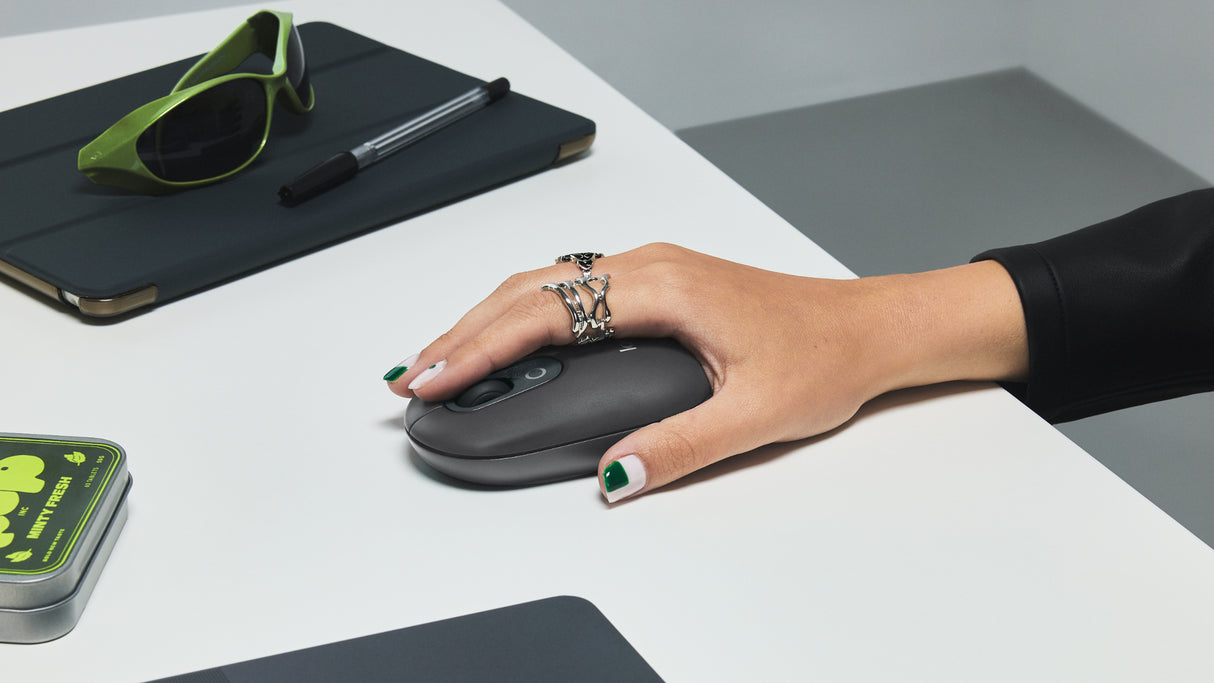 Logitech POP mus Universel Ambidextrous Bluetooth Optisk 4000 dpi