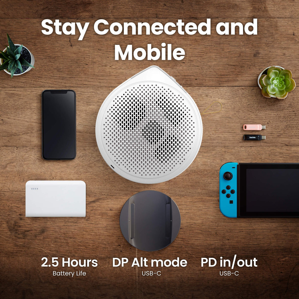 BenQ GV50 DLP-projektor Full HD USB-C HDMI