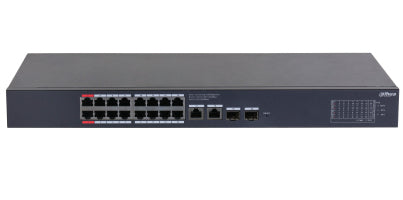 Dahua Technology CS4220-16GT-240 Administreret L2 Gigabit Ethernet (10/100/1000) Strøm over Ethernet (PoE) Sort