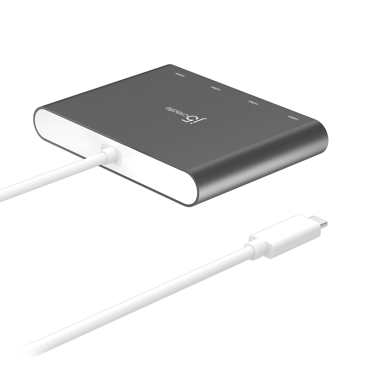 J5 Create USB-C to 4 Port HDMI 380001 multi-monitor adapter