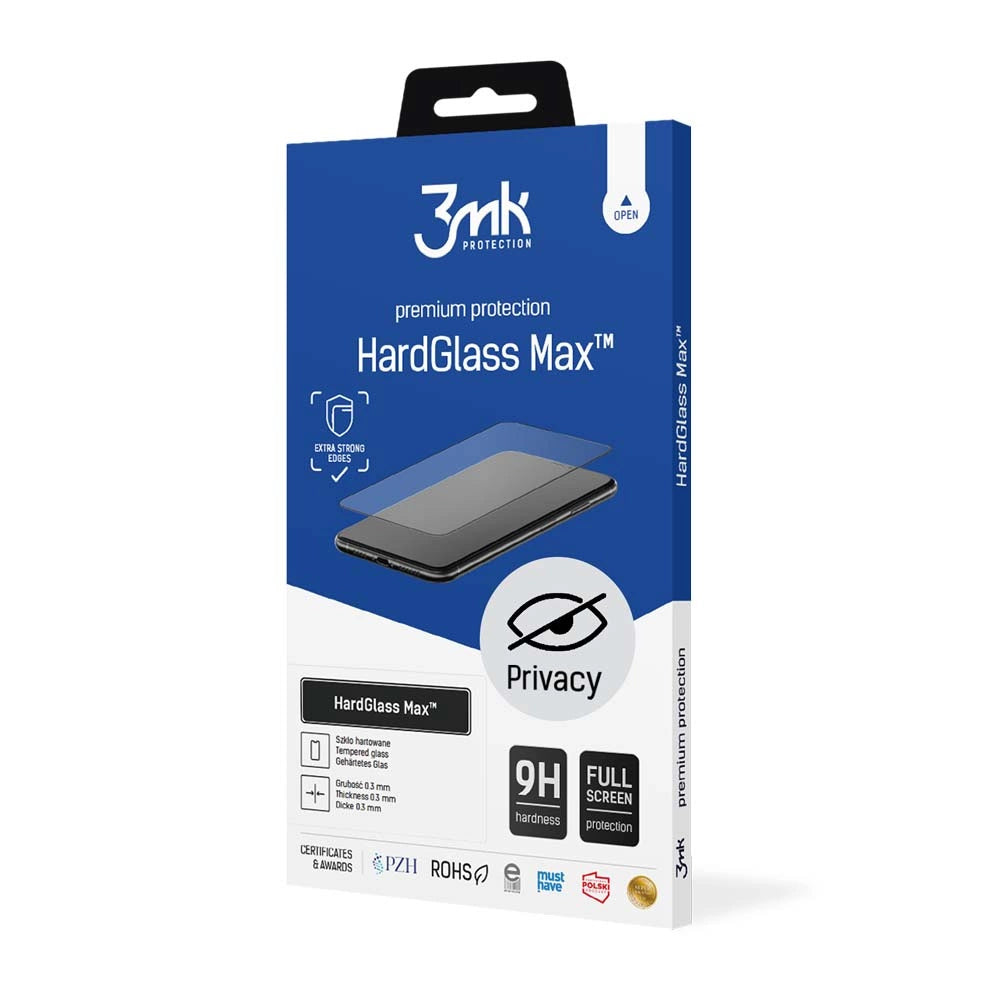 Apple iPhone 12 Pro Max - 3mk HardGlass Max PrivacyTM
