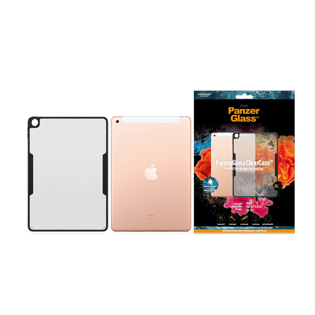 PanzerGlass ClearCase Apple iPad 10.2"/ iPad Pro/Air 10.5" - Clear