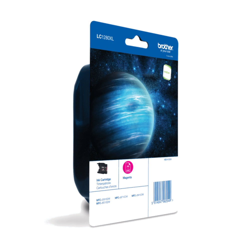 Brother LC1280XLMBP blækpatron 1 stk Original Magenta