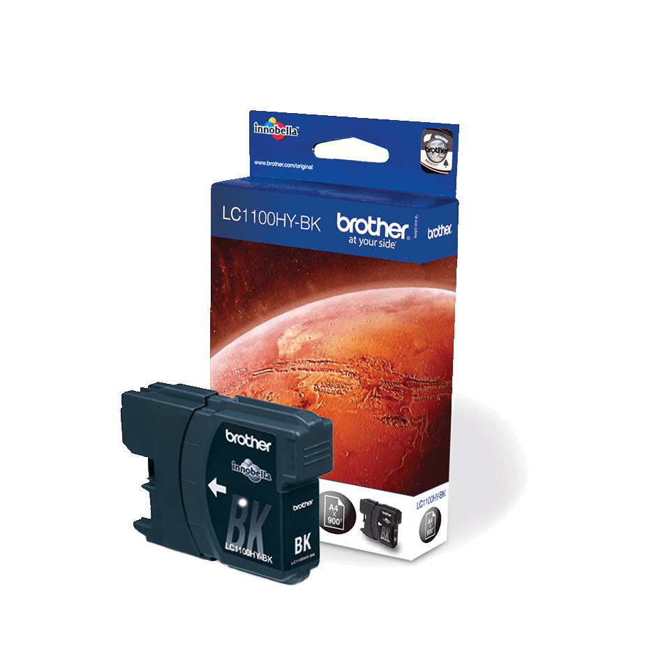 Brother LC1100HYBK blækpatron 1 stk Original Sort