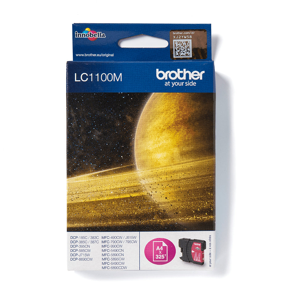Brother LC1100M blækpatron 1 stk Original Magenta
