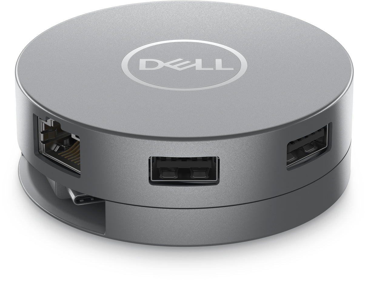DELL DA305 Ledningsført USB 3.2 Gen 2 (3.1 Gen 2) Type-C Sølv