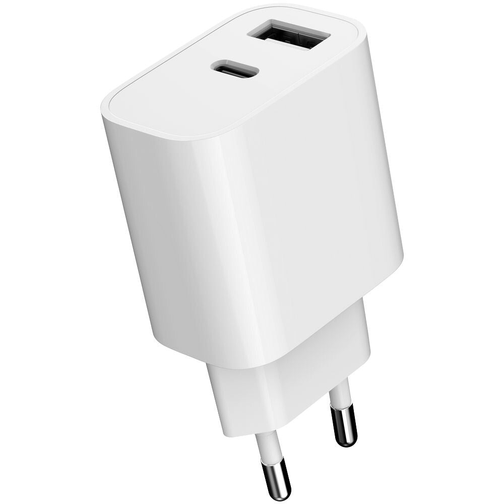 Gembird TA-UC-2AC12-01 oplader til mobil enhed Smartphone, SmartWatch, Tablet Hvid Vekselstrøm Indendørs
