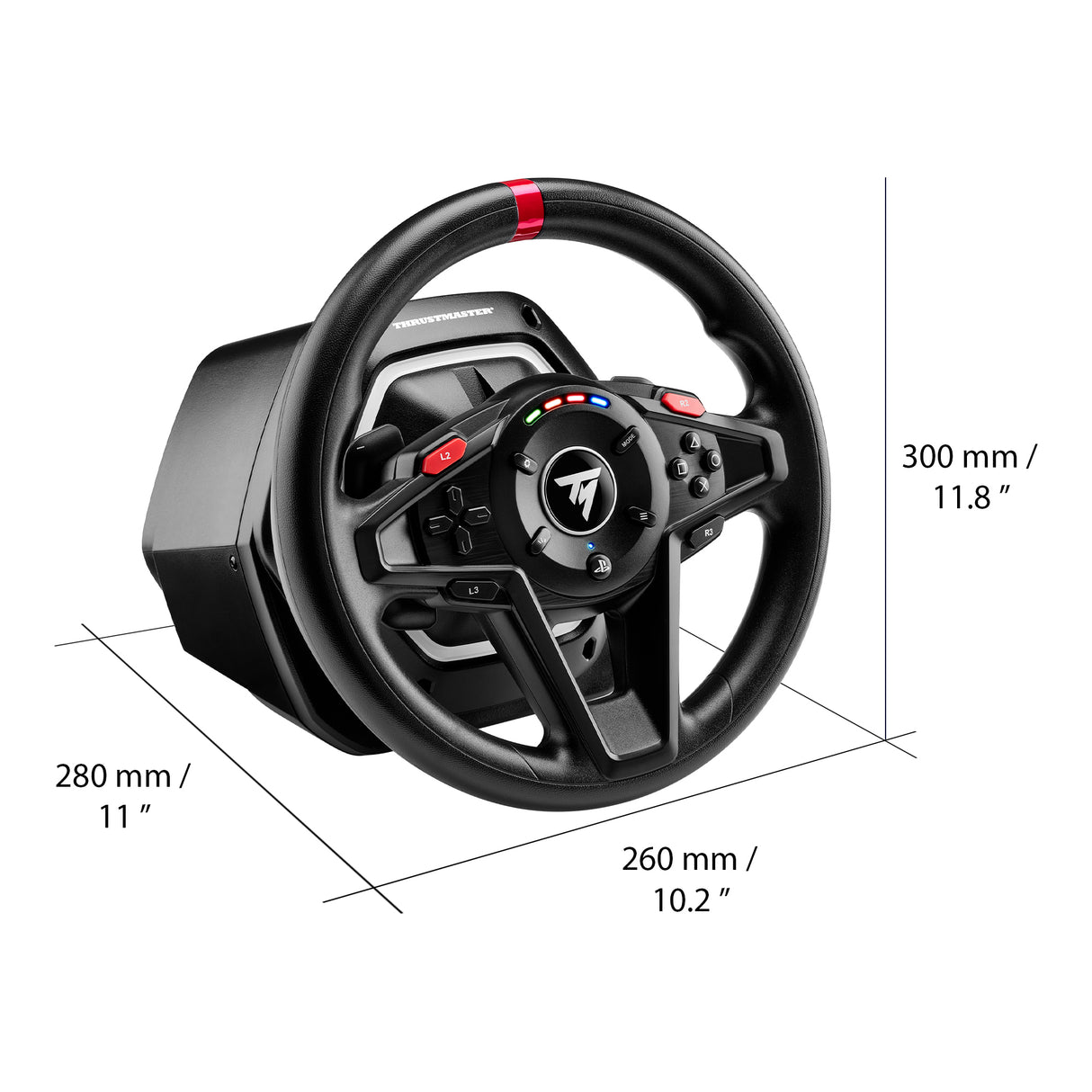 Thrustmaster T128 PS5/PS4 377121 rat og pedaler