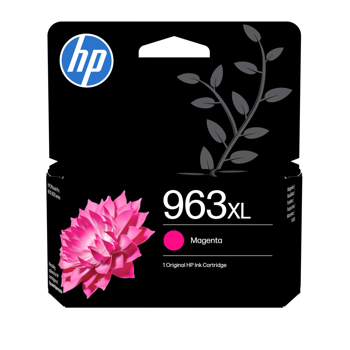 HP 963XL Magenta 1600 sider Blæk 3JA28AE