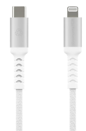 Dbramante Re-charge - BRD Cable - USB-C to Lightning - White (2.5m)