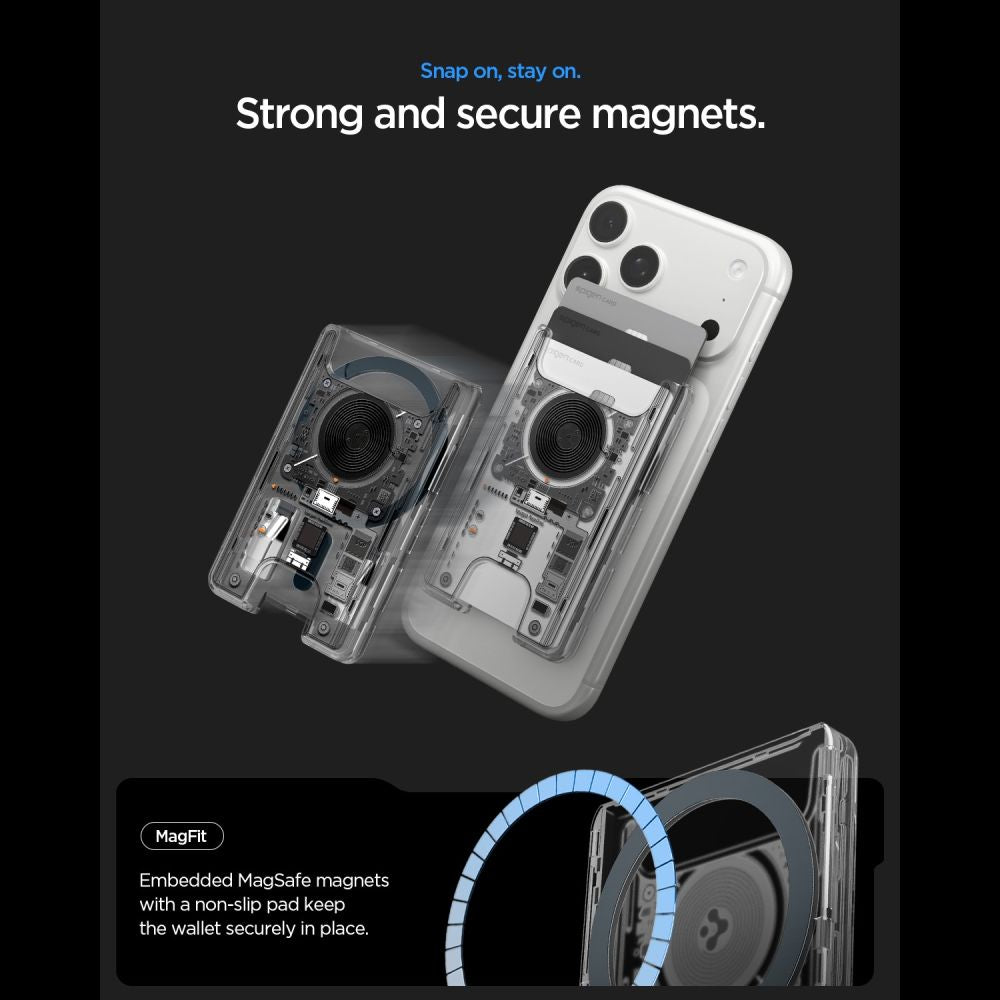 Spigen Ultra Hybrid Tegnebog Magsafe Magnetisk Kortholder Neo One