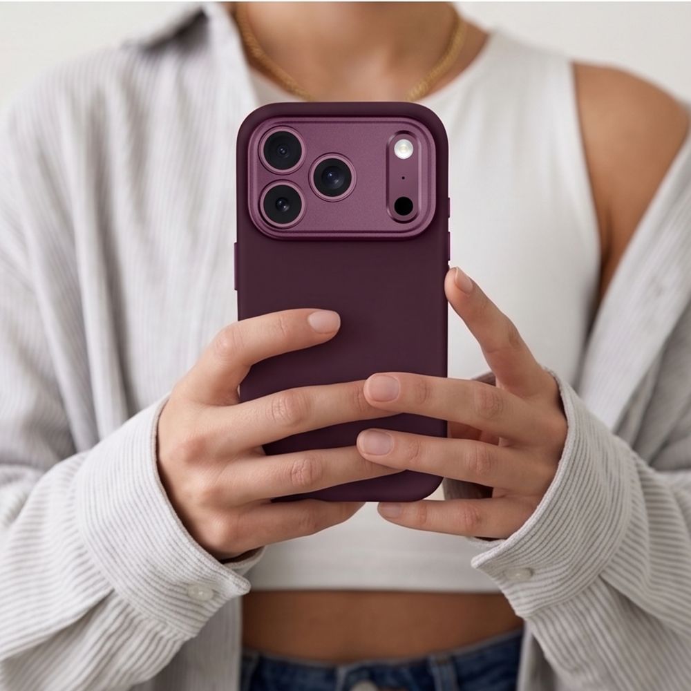 Tech Protect Uniq Magsafe Cc Iphone 17 Pro / 18 Pro Burgundy