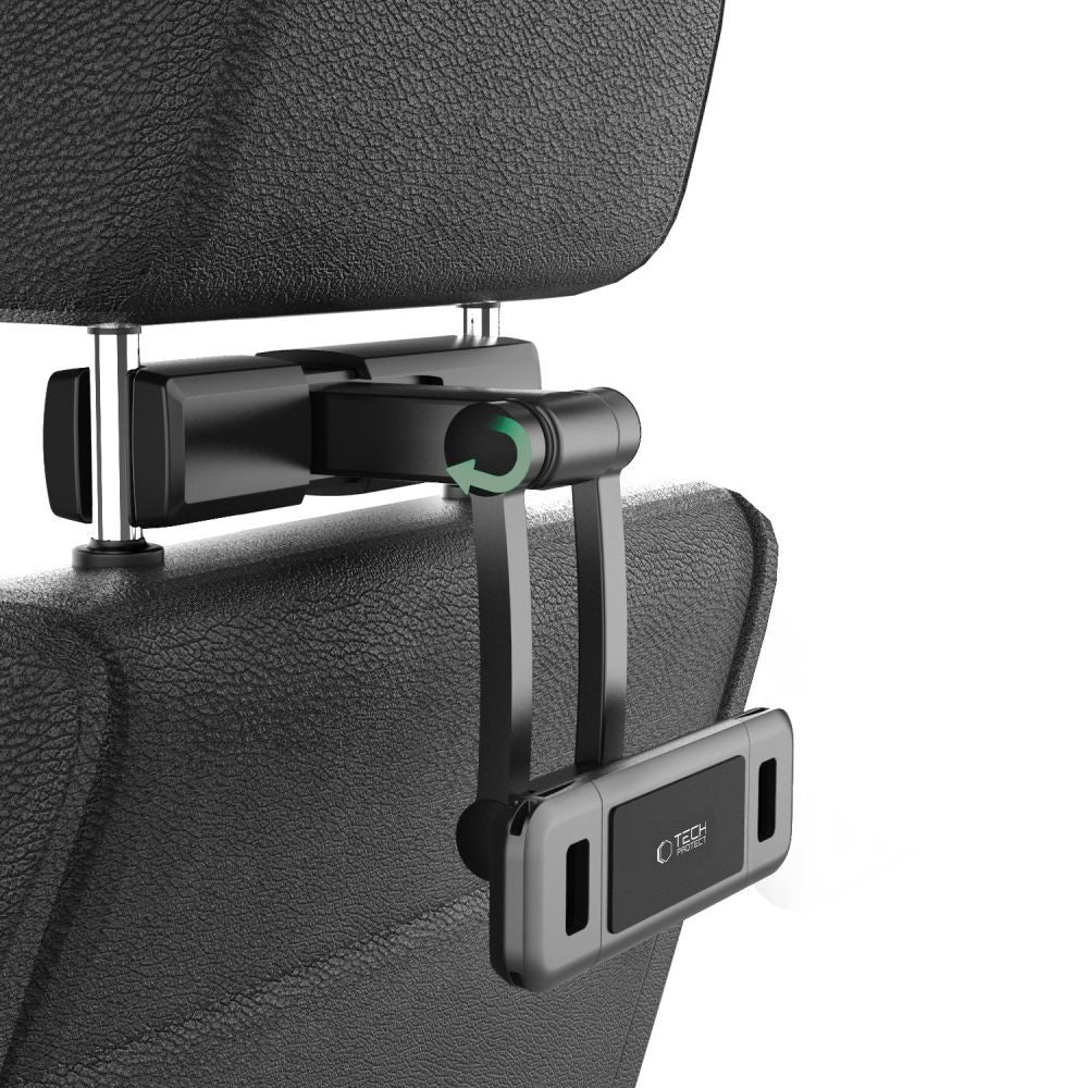 Tech Protect V2 Strækbar Nakkestøtte Bilholder Til Tablet Sort