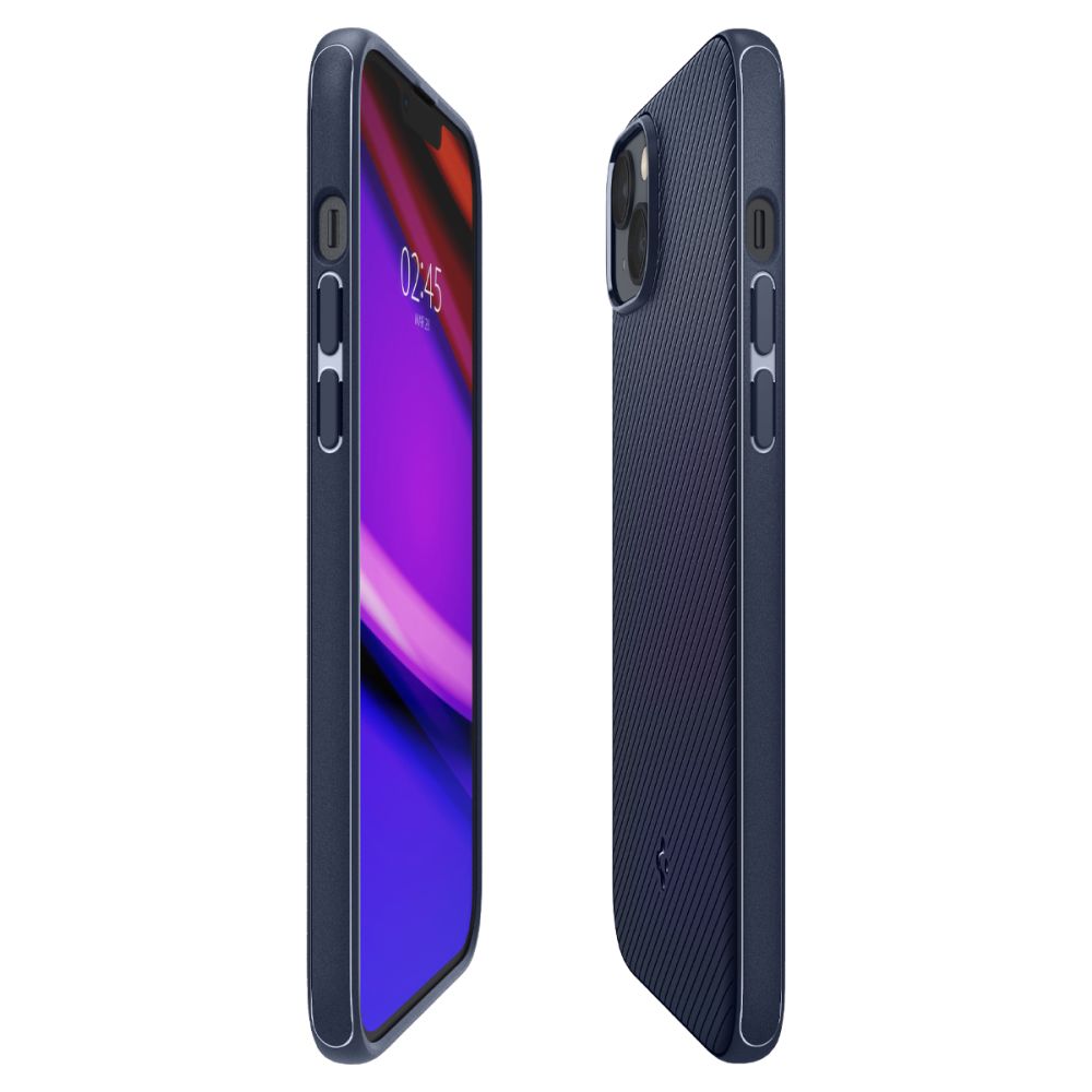 Spigen Mag Armor Magsafe Iphone 14 Plus / 15 Plus Navy Blue