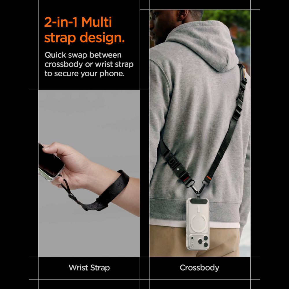 Spigen Da30 M Universal Lanyard Strap Crossbody Sort