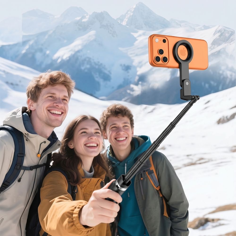 Tech Protect L11 S Magsafe Bluetooth Selfie Stick Stativ Sort