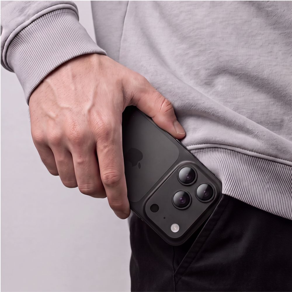 Kamera Beskyttelse Tech Protect Camfull Fit+ Iphone 18 Pro Max Sort