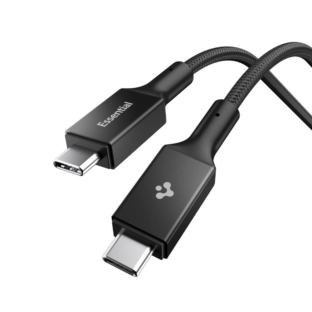 Spigen Eb24015 Cc Essential Usb C Kabel 240 W 150 Cm Sort