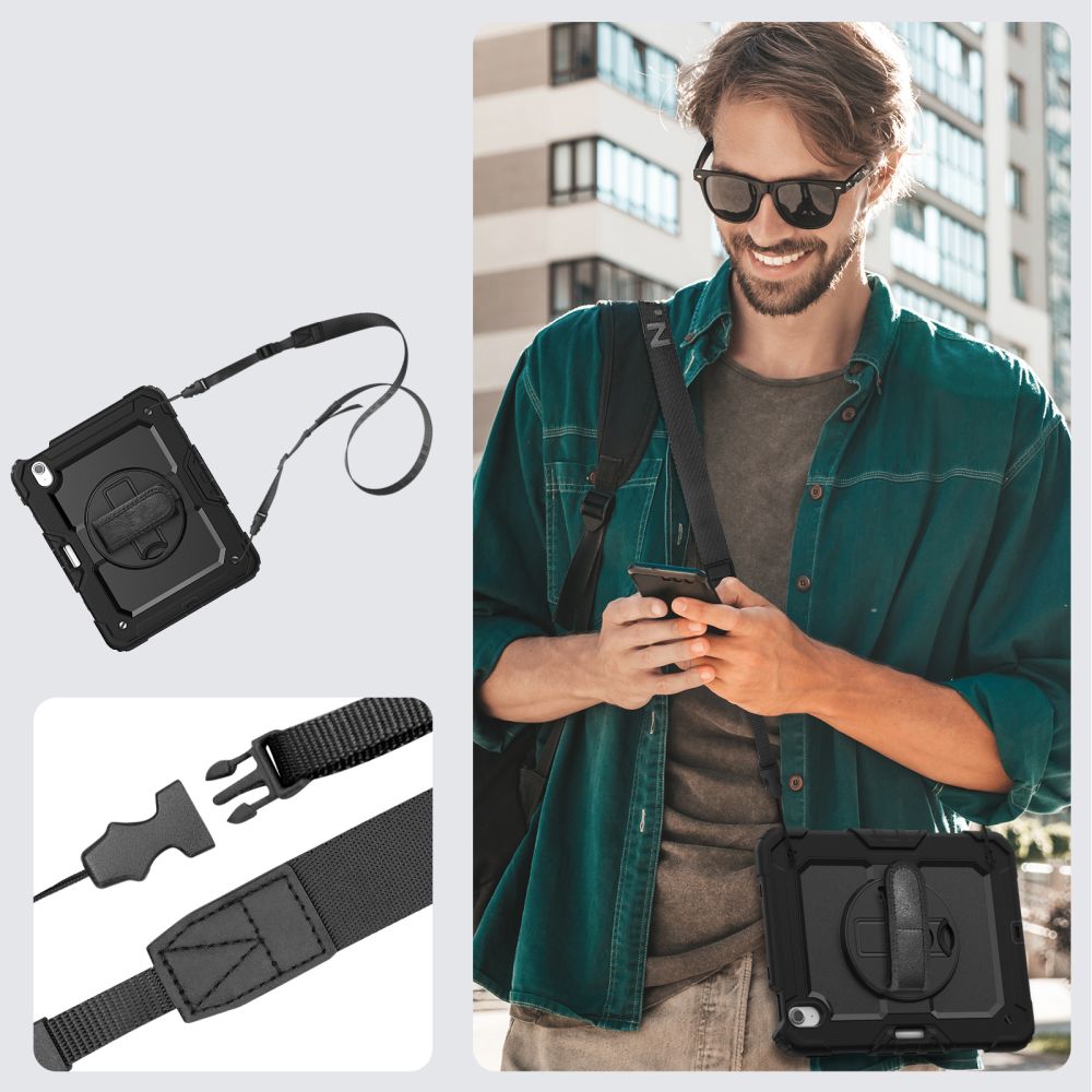 Tech Protect Solid 2 Sæt Ipad Air 11” 6 / 7 / 8 / 2024 2026 Sort