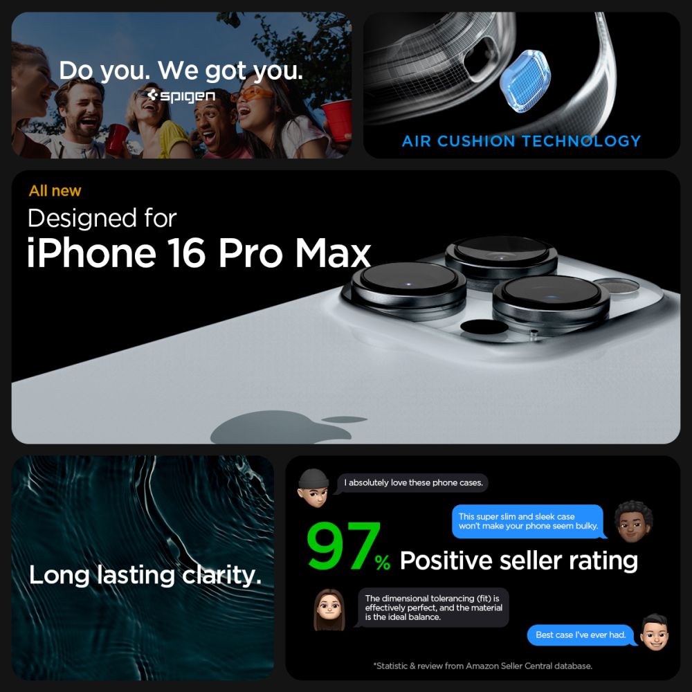 Spigen Ultra Hybrid Iphone 16 Pro Max Frost Sort