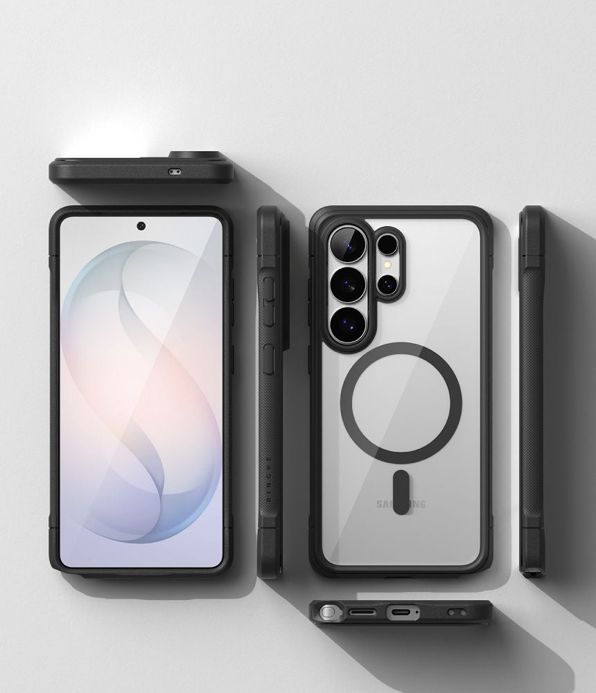 Ringke Fusion Bold Magnetisk Magsafe Galaxy S26 Ultra Sort