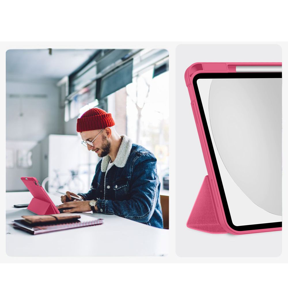 Tech Protect Sc Pen Canvas Ipad 10.9” 10/2022/11” 11/2025 Magenta Bloom