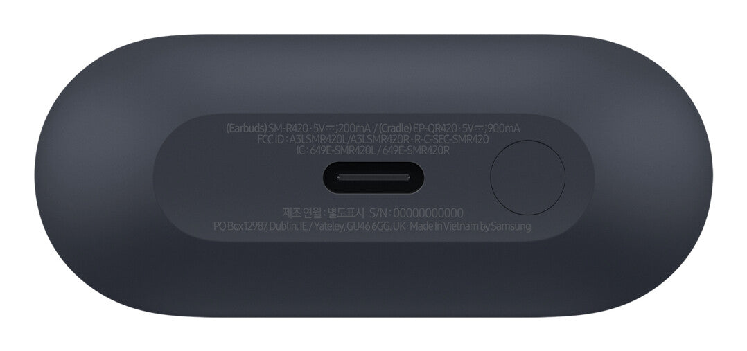 Samsung Galaxy SM-R420NZKAEUB hovedtelefoner/headset True Wireless Stereo (TWS) I ørerne Opkald/musik Bluetooth Sort