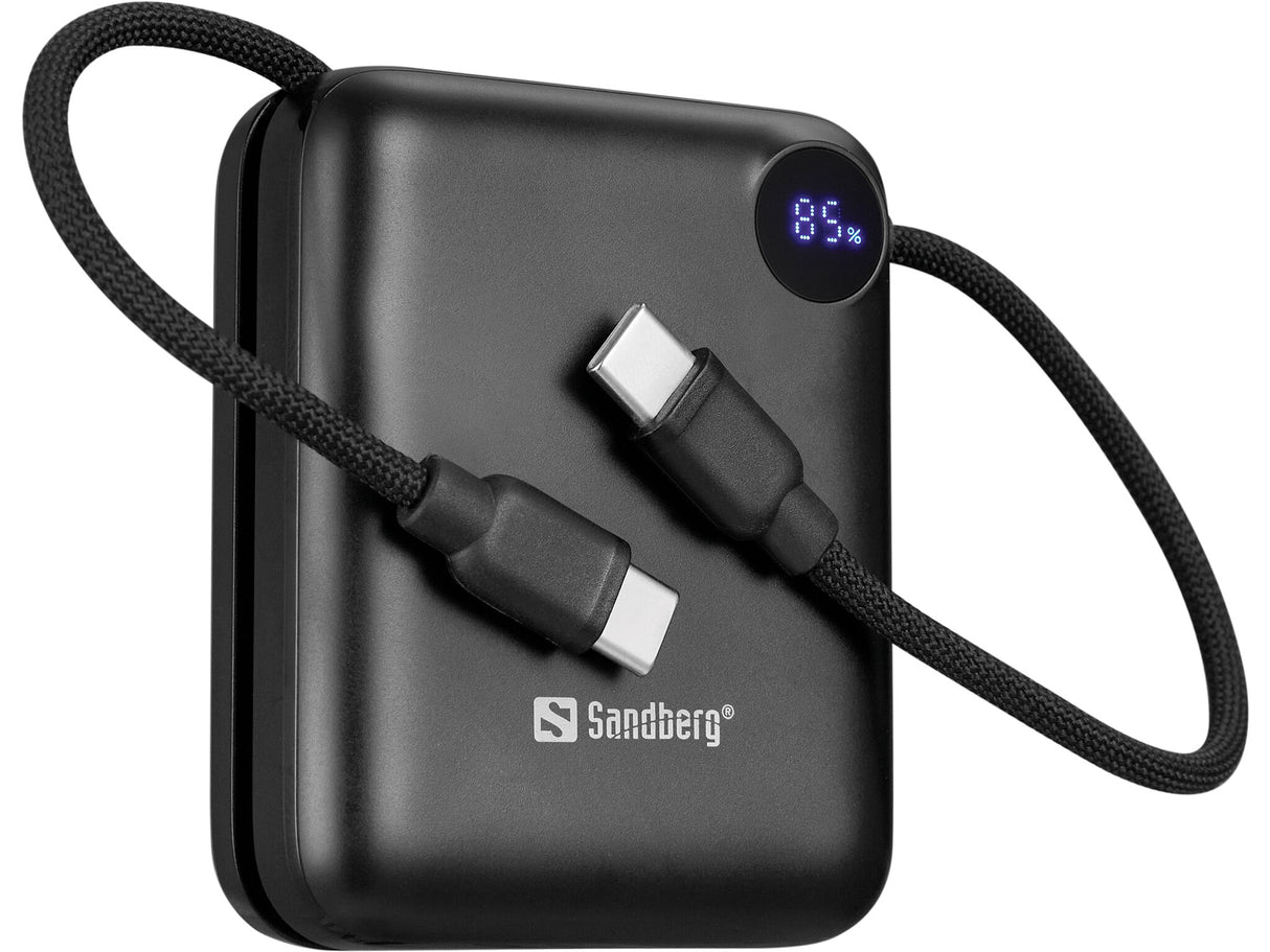 Sandberg 421-26 powerbank Lithium polymer (LiPo) 10000 mAh Sort