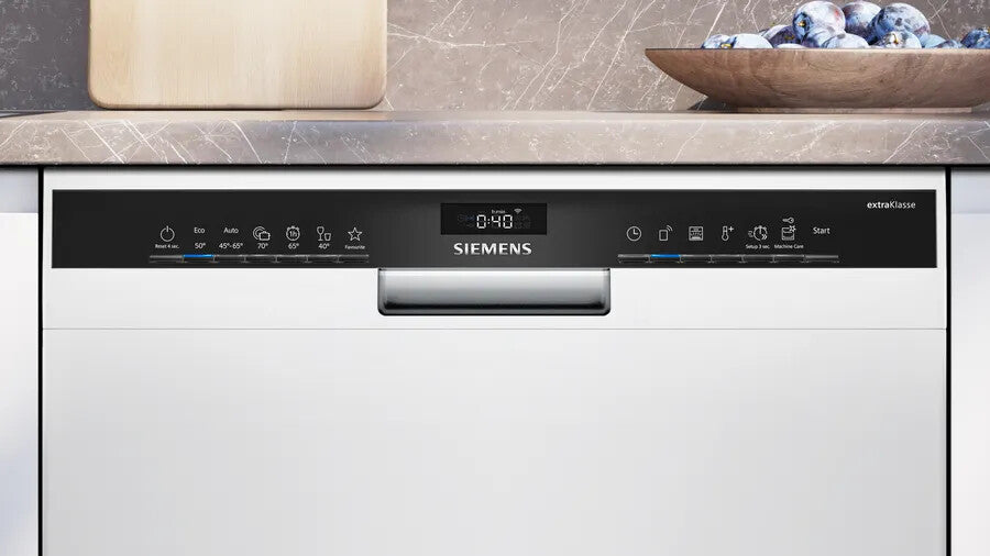Siemens iQ300 SN43EW05ME opvaskemaskine Delvist indbygget 14 kuverter