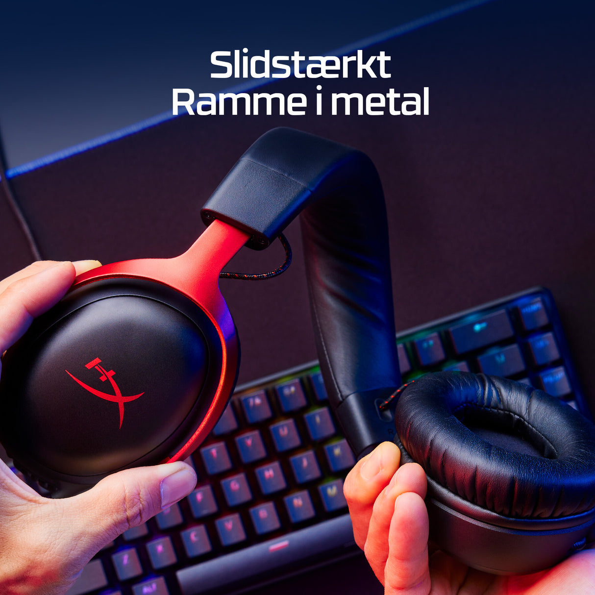 HyperX Cloud III - gaming-headset (sort-rød)