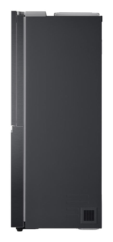 LG GSJV70MCLE side-by-side køle-fryseskab Fritstående 635 L Sort