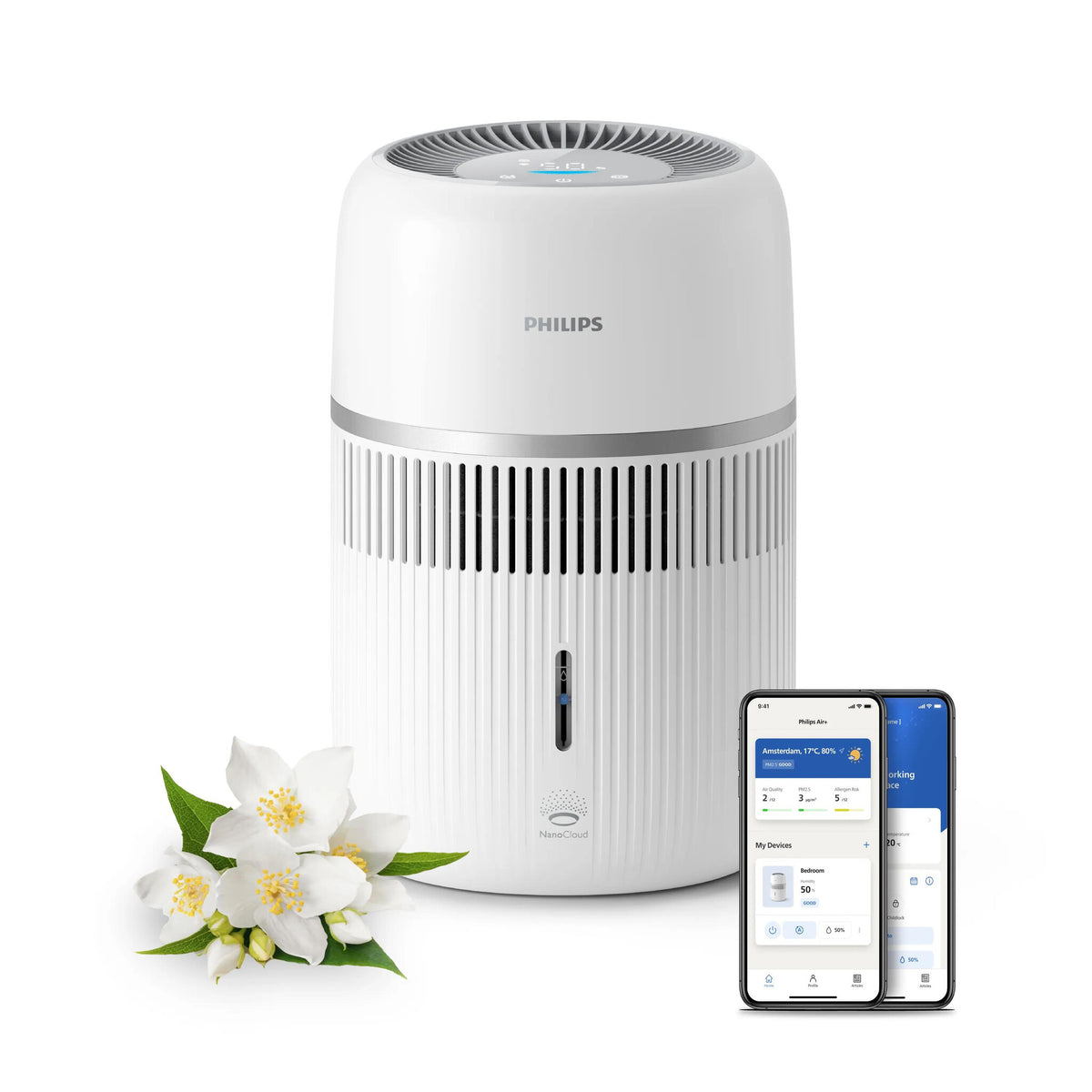 Philips 4000 series HU4210/04 humidifier Ultrasonic 3.5 L White 3 W