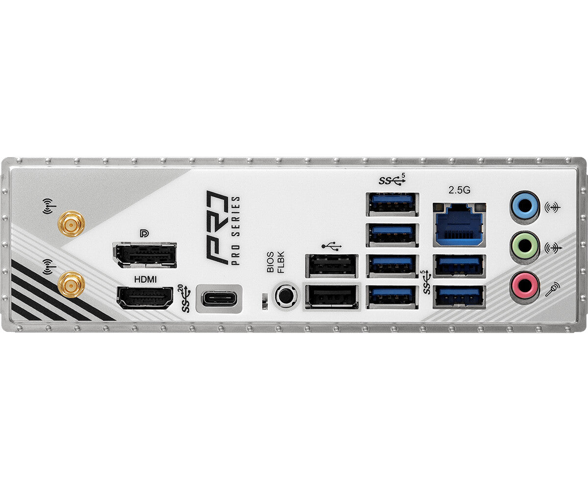 ASRock B860 PRO RS WIFI | Processor family Intel | Processor socket LGA1851 | DDR5 | Supported hard disk drive interfaces SATA