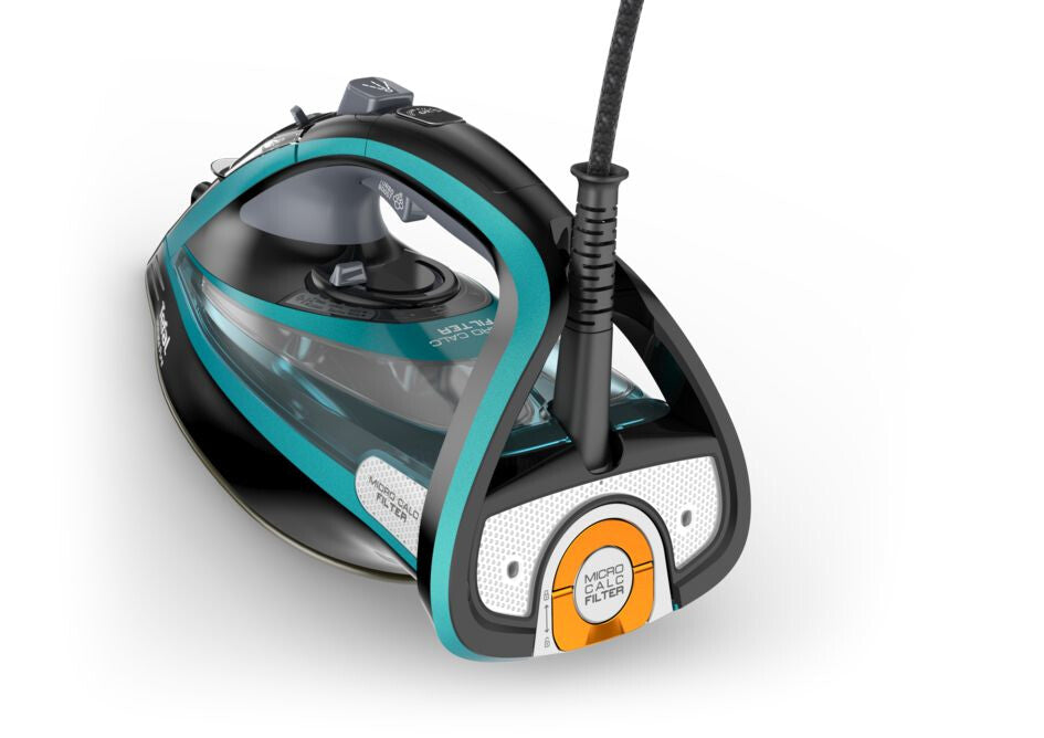 Tefal Ultimate Pure FV9844E0 Dampstrygejern 3200W Sort Grøn