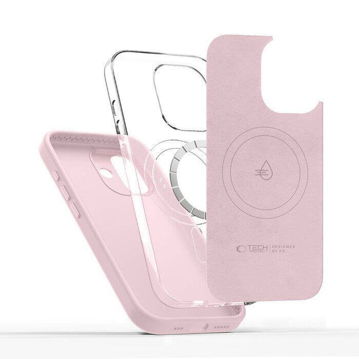 Tech-Protect 5906302334322 mobiltelefon etui 16 cm (6.3") Cover Lyserød
