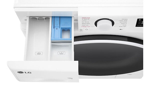 LG F4Y5LYP0W vaskemaskine Front-læsning 13 kg 1360 rpm Hvid