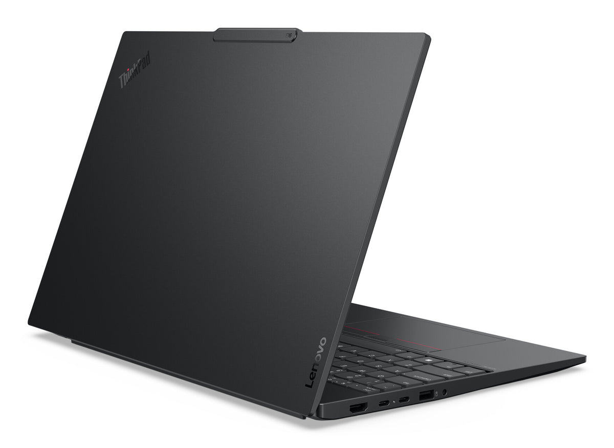Lenovo ThinkPad E16 G4 AMD | Black | 16 " | IPS | WUXGA | 1920 x 1200 pixels | Anti-glare | AMD Ryzen AI 5 | 330 | 16 GB | SODIMM DDR5 | Solid-state drive capacity 512 GB | AMD Radeon 820M Graphics | Windows 11 Pro | 802.11be | Bluetooth ve