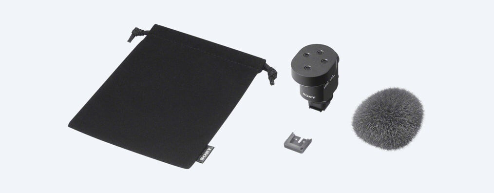 Sony ECM-M1 Sort Mikrofon til digitalkamera